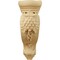Ekena Millwork 4 1/4"W x 8"D x 13 1/4"H Holmdel Grapes & Vines Corbel, Alder COR04X08X13HOAL - alternate 2